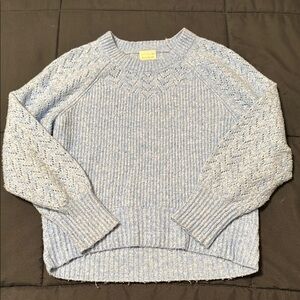Girls Baby Blue Sweater